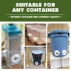 Chicken Feeder Kit, No Waste Waterproof Automatic Poultry Feeder 4