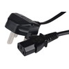 Maplin Power Lead IEC C13 Female Plug to UK 3