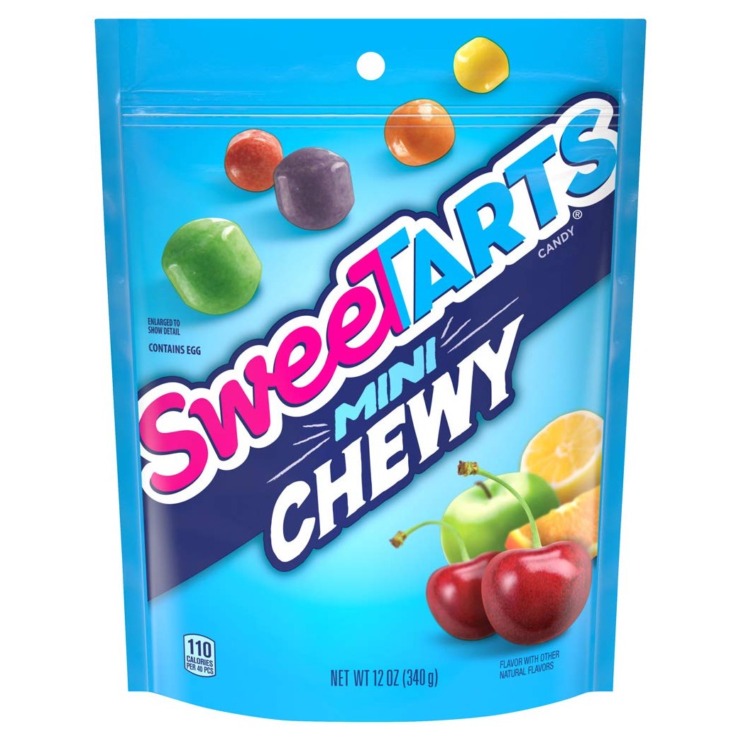 Sweetarts Resealable Bag, Mini Chewy, 12 Ounce