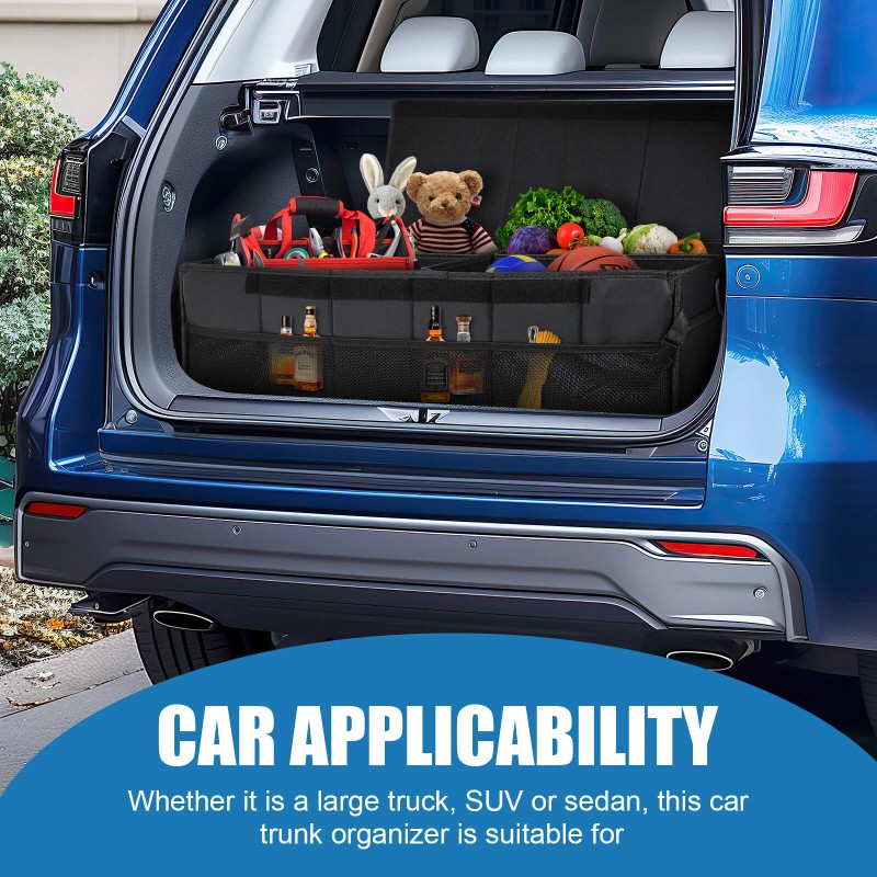 GOODFITMENT For Ford Explorer 91-2025 Trunk Cargo Organizer Folding Collapsible