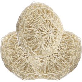 Estropajos de Baño de Sisal Natural 10x10 cm - Esponjas Exfoliantes Artibetter