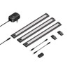 ledscom.de Siris LED Under-Unit Light Set of 3 Matt Black