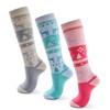 Lollisy Big Boys Ski Socks - Kids Winter Warm Thick