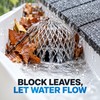 4-Pack Expandable Aluminum Gutter Downspout Guards, 5.9 x 3.1 Inch