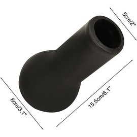 THJOPOKEEL Fishing Rod Butt Cushion Cap, Floating EVA Foam Holder Boat Rock Cover for Large Fishing Rods