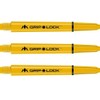 Mission Darts 5 x Yellow GripLock Shafts Medium Dart Stems