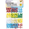 Folia 23796 Foam Rubber Glitter Stickers, Alphabet