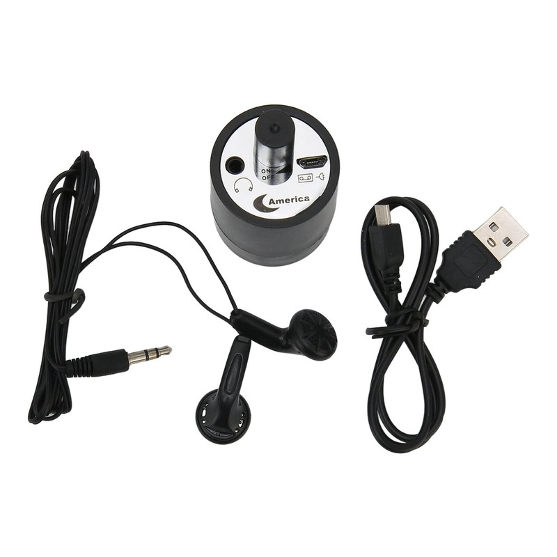 Microphone Amplifier System, Highly Sensitive Interception Through Wall Contact Sound