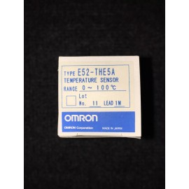 Omron NEW OMRON TEMPERATURE SENSOR TYPE (#E52-THE5A) RANGE 0~100 °C