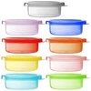 Youngever 9 Pack Snack Containers, Meal Prep Containers, Sauce Containers,