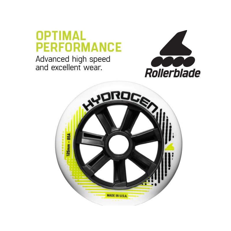 Rollerblade Hydrogen 125MM 85A Ruedas (Paquete de 6)