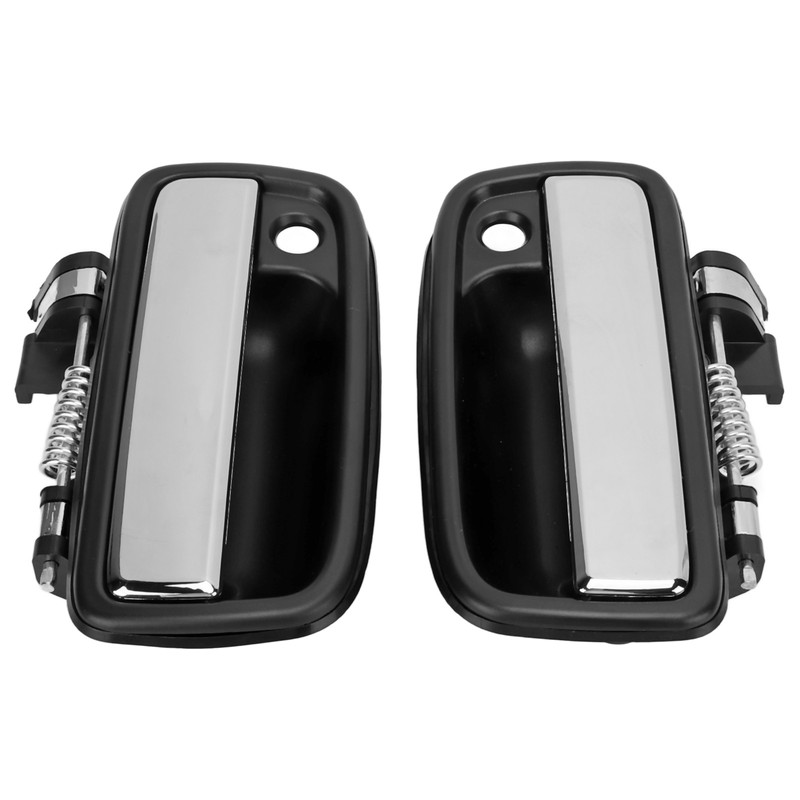 2pcs Car Exterior Door Handle Left Right 6921035030 Electroplating Replacement