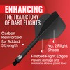Shot! Darts Flight Deck One Piece Dart Flight and Shaft