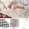 33 Feet Stainless Steel Satellite Bead Chains Roll, 2mm 304