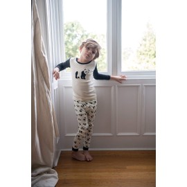 Leveret Boys Girls Kids Two Piece Cotton Pajamas Panda Size 14 Years