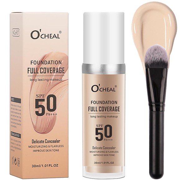30ml Color Changing Foundation Liquid Flawless Colour Changwing Warm Skin