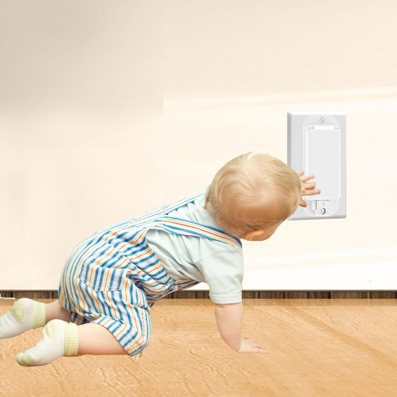 (4 Pack) Light Switch Guard Cover,Light Switch Plate,ChildProof Wall Switch