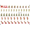 Christmas Santa's Helpers Elf (Ver.1) Clear waterslide Nail Art Decals