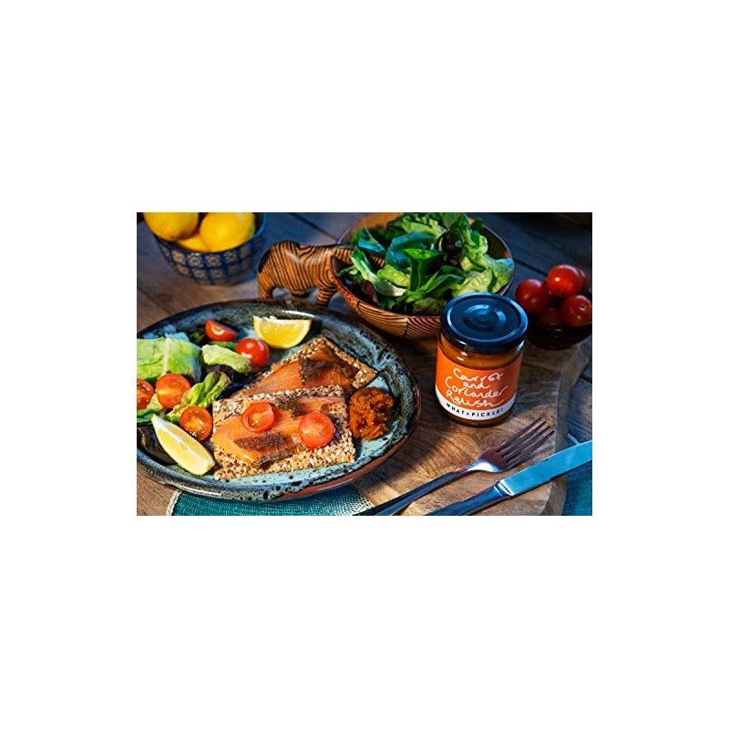 What A Pickle Carrot and Coriander Relish, 290g - Suitable