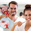 Boao 4 Pieces Extra Soft Toothbrushes for Sensitive Gums with