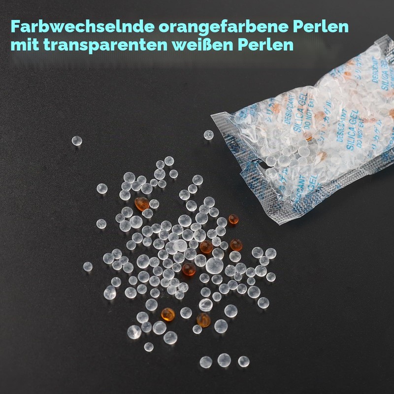 Pack of 20 silica gel bags, 10 g, regenerable desiccant