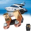 Qiilu Negative Knife Switch Car Battery Cut Off Switch, Car