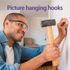 162Pcs Heavy Duty Picture Hooks for Hard Walls-Picture Hanging Kit