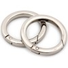 Round Carabiner Key Ring Set of 4 Lightweight Storage Easy
