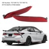2 Pcs Rear Bumper Reflector Left Right TO1185110 Red Tail