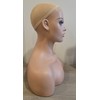Luxar Beauté Realistic Female Mannequin Head with Shoulder PVC Head