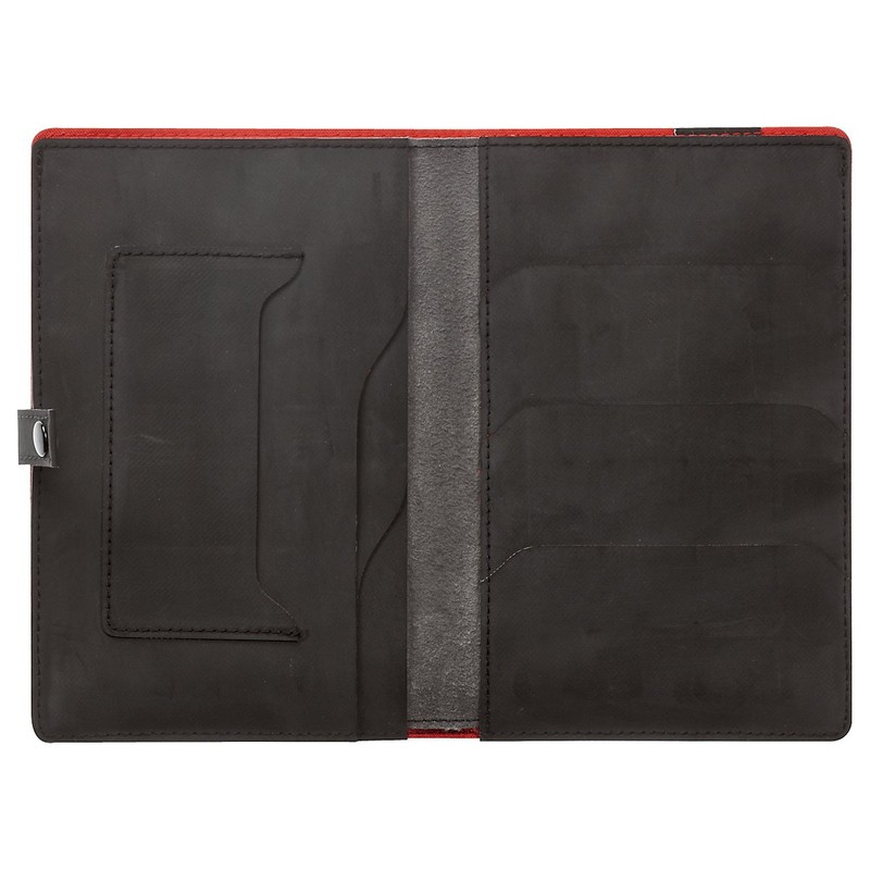 MONO Passport Holder - White Waterproof Nylon Unisex Adult Travelers