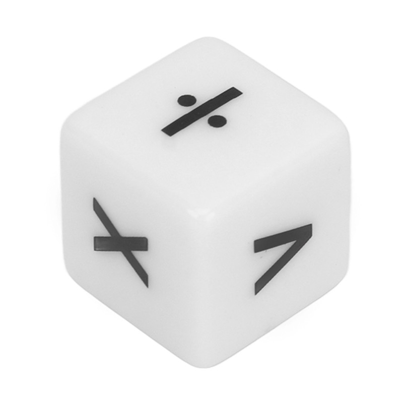 20pcs Teaching Dice Set Math Operation Dice Mathematical Operation Dices