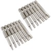Wolfride 2 Set of 7Pcs 5 Point Torx Security Bits