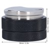 Black Coffee Tamper Stainless Steel Dual Head Coffee Distributor for