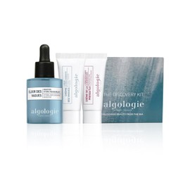 Algologie Skin Care Set, Beauty Essence, Moisturizing Cream, Moist Type, Refreshing Type Set