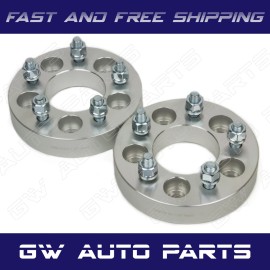BWA 2 PC 1.25" WHEEL SPACER ADAPTERS 5X4.5 TO 5X4.25 | 5x114.3 to 5x108 Studs12x1.5