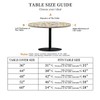 artslion Outdoor Round Tablecloth with Elastic Band 36In-90cm Elastic Garden