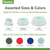 Tovolo Microwave Splatter Cover for Food Medium Blue Haze Dishwasher