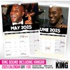 The Calendar King // Here's Ainsley - 2025 Wall Calendar