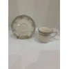 Noritake Rothschild #7293 Cup & Saucer NEW MINT (8 Available)