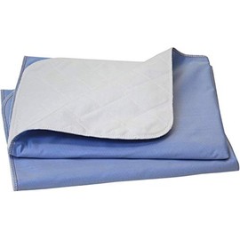 Big Size Washable Bed Pad/XXL Incontinence Underpad - 36 X 72 - Mattress Protector - Blue