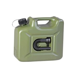 HUNERSDORFF 801000 Fuel Can Profi 10L OLIVE Poly Tank Water Tank, Olive