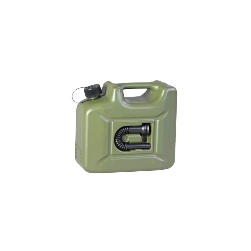 HUNERSDORFF 801000 Fuel Can Profi 10L OLIVE Poly Tank Water