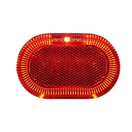 Herrmans Uni 2021310100 Pannier Rack Rear Light – Red (10 x 3 cm x 3 cm