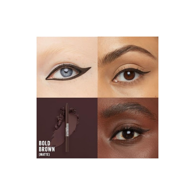 Maybelline New York Tattoostudio Waterproof, Long Wearing, Eyeliner Pencil Makeup,