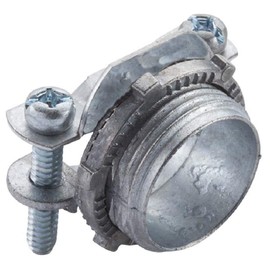 Halex, 3/8 in. Non-Metallic (NM) Twin-Screw Cable Clamp Connectors , 20511, 5 per pack