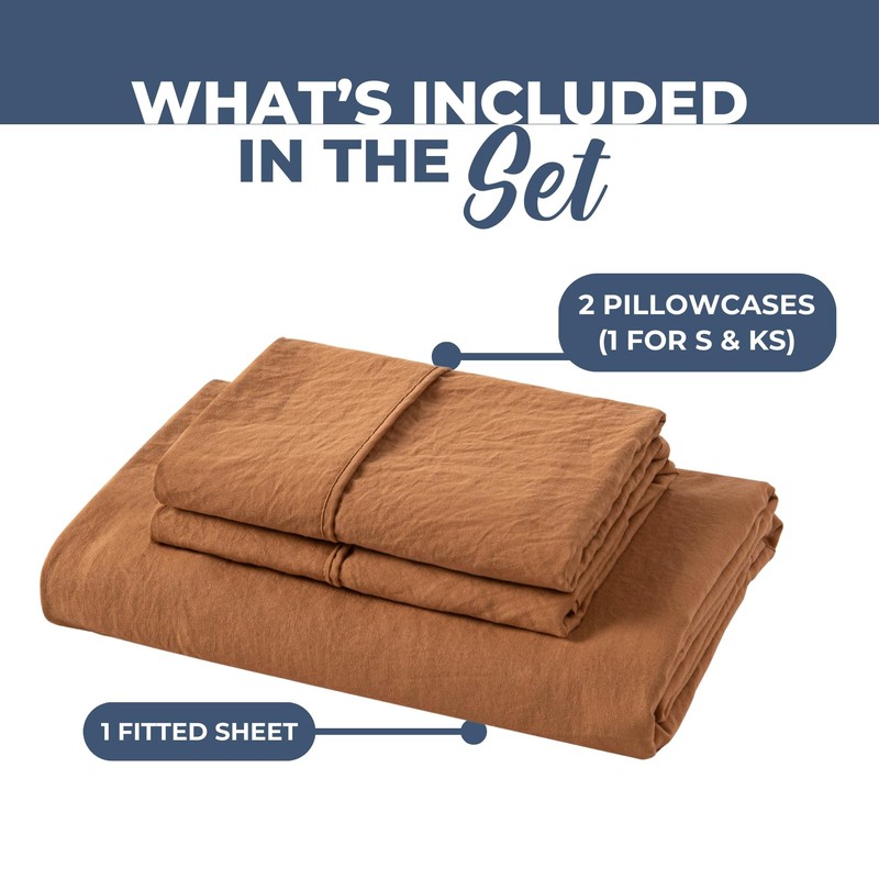 Dreamaker Double Fitted Combo Microfiber Sheet Set, Ultra Soft Plush