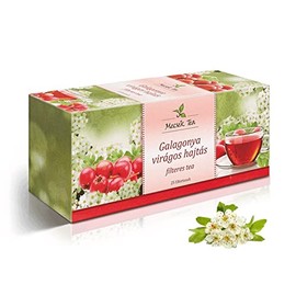 Hawthorn Flower Natural Premium Tea - Crataegi Folium Cum Flore – 25 Teabags