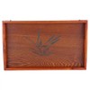 Large Wood Serving tea Water Drinks Tray Wooden Breakfast Tea