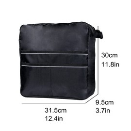 DEEYOTA Wheelchair Bag, Wheelchair Back Bag, Functional Lightweight Storage Bag, For Elderly and Disabled People, Large Capacity, Convenient Storage, For Wheelchairs, Hanging Bag, Waterproof